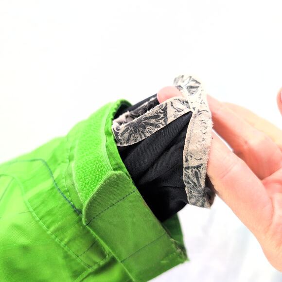 Spyder Thinsulate Ski Snowboard Coat Vented Sides Green Adult Size XL - Picture 12 of 15